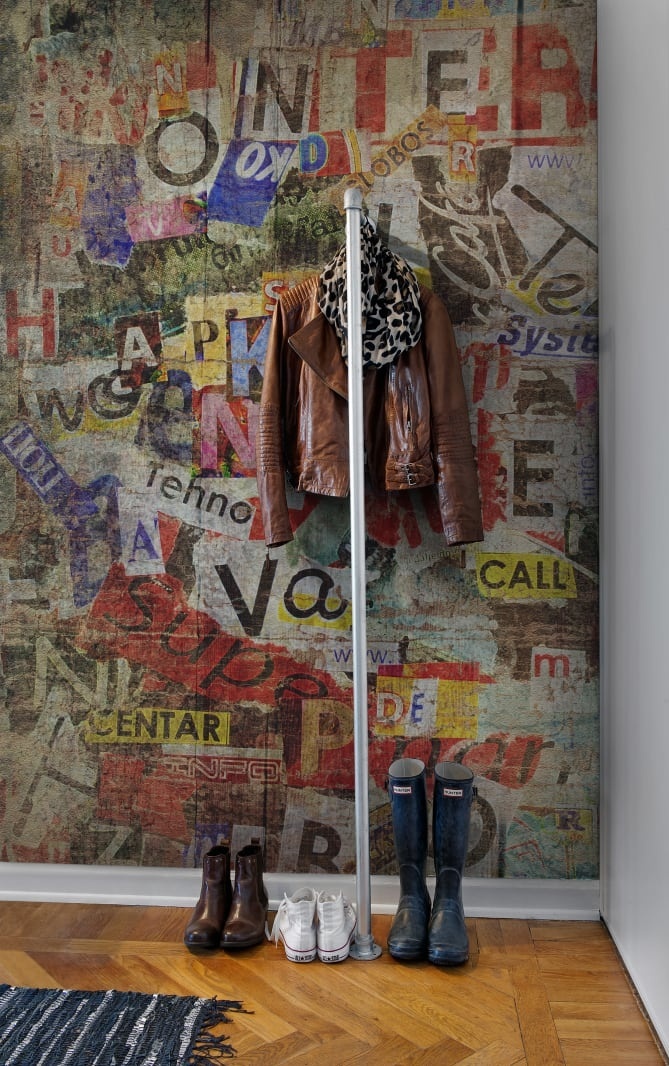 Fototapet, Newspaper Clippings, Rebel Walls - 3