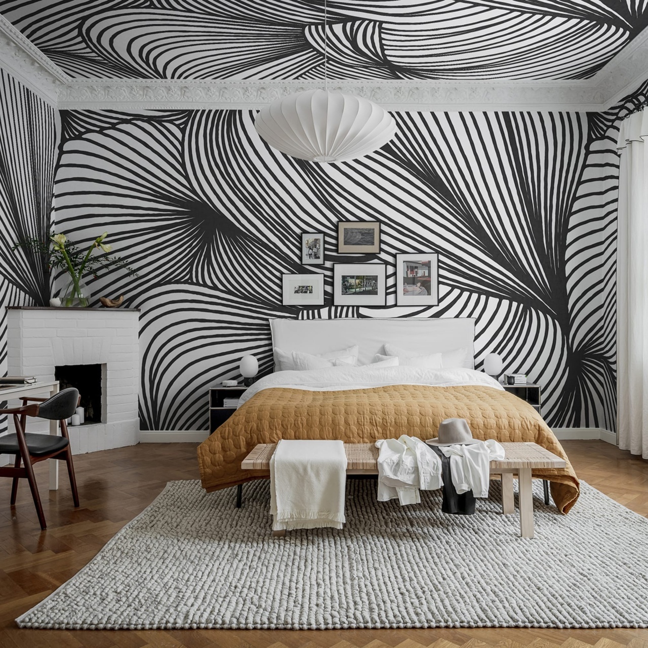 Fototapet, Opulence Lines, Graphite, Rebel Walls - 4