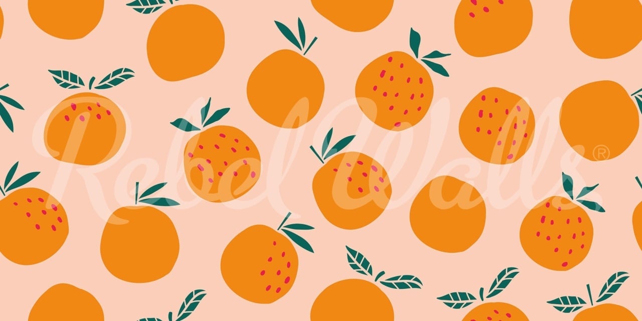 Fototapet, Oranges, Pink, Rebel Walls - 2