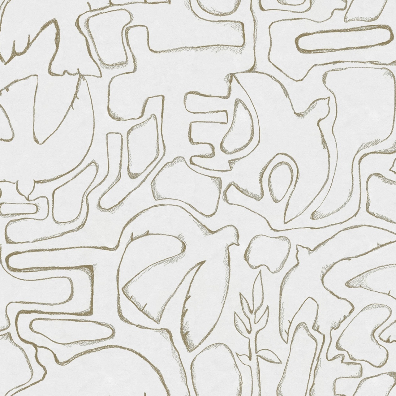Fototapet, Peaceful, Beige, Rebel Walls - 2