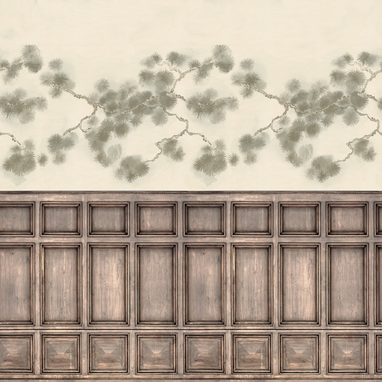 Fototapet, Pine Branch, Panels, Rebel Walls - 2