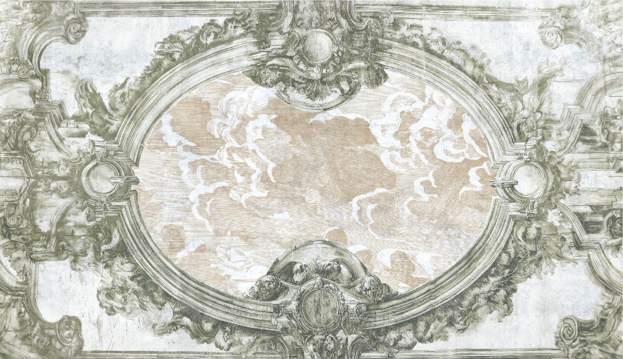 Fototapet Porcelain Sky, Cream - personalizat, VLAdiLA — imaginea 2