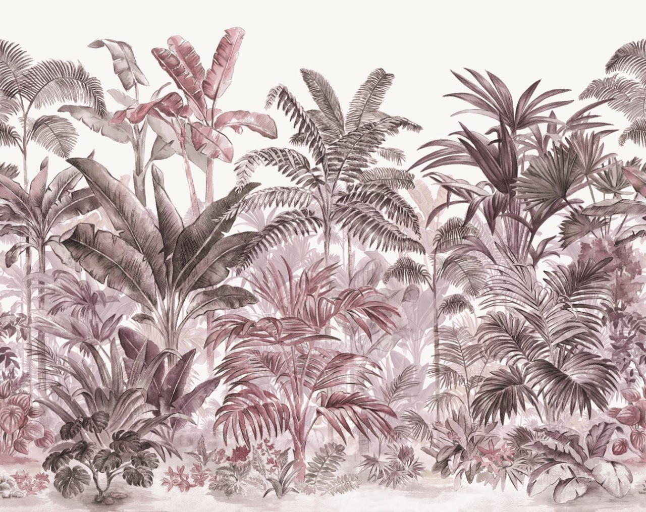Fototapet, Pride Palms, Plum, Rebel Walls - 2