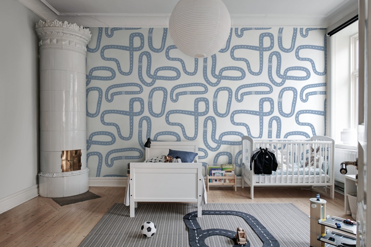 Fototapet, Race Track, Soft Blue, Rebel Walls — imaginea 3