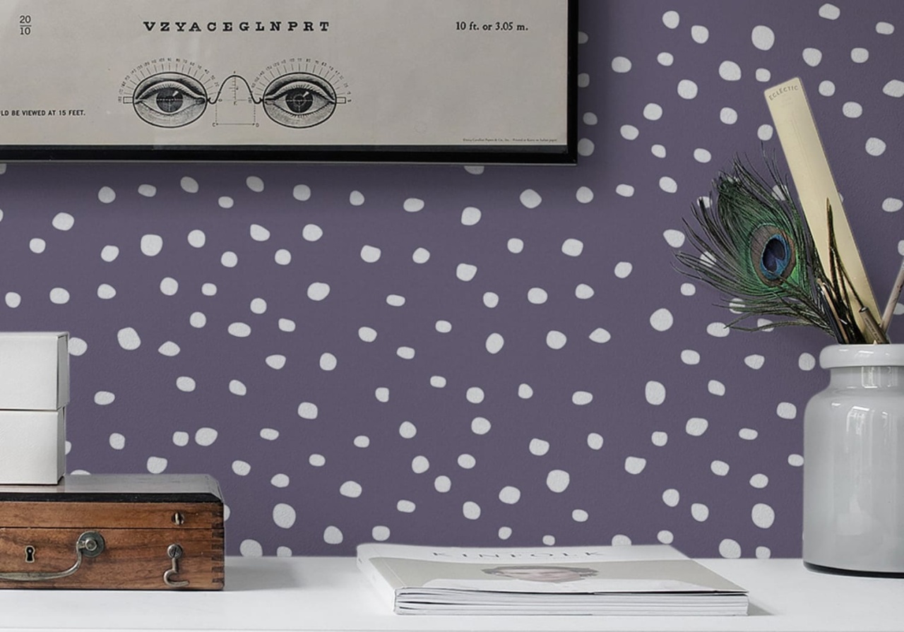 Fototapet, Rebel Dot, Violet, Rebel Walls - 3