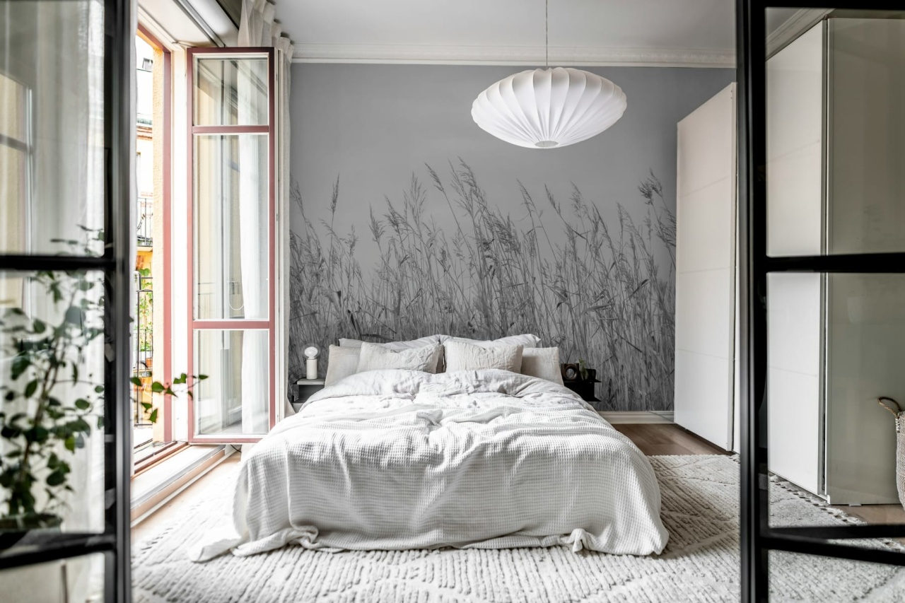 Fototapet, Reed Meadow, Gray, Rebel Walls - 3