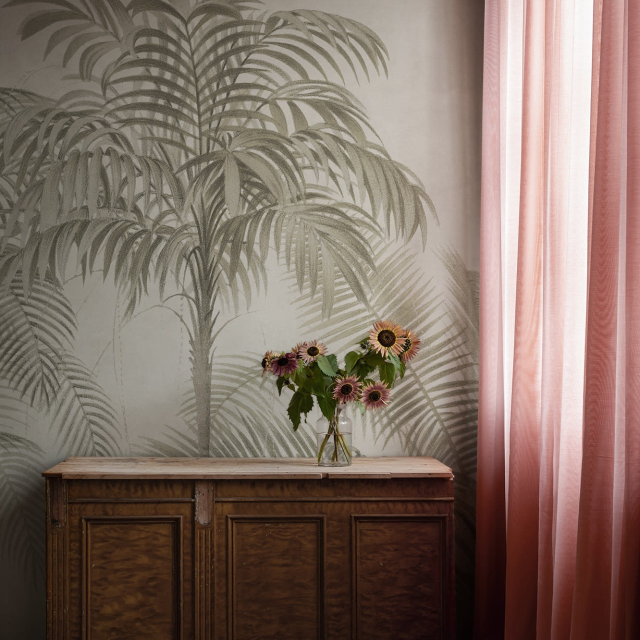 Fototapet, Retro Jungle, Beige, Rebel Walls - 3