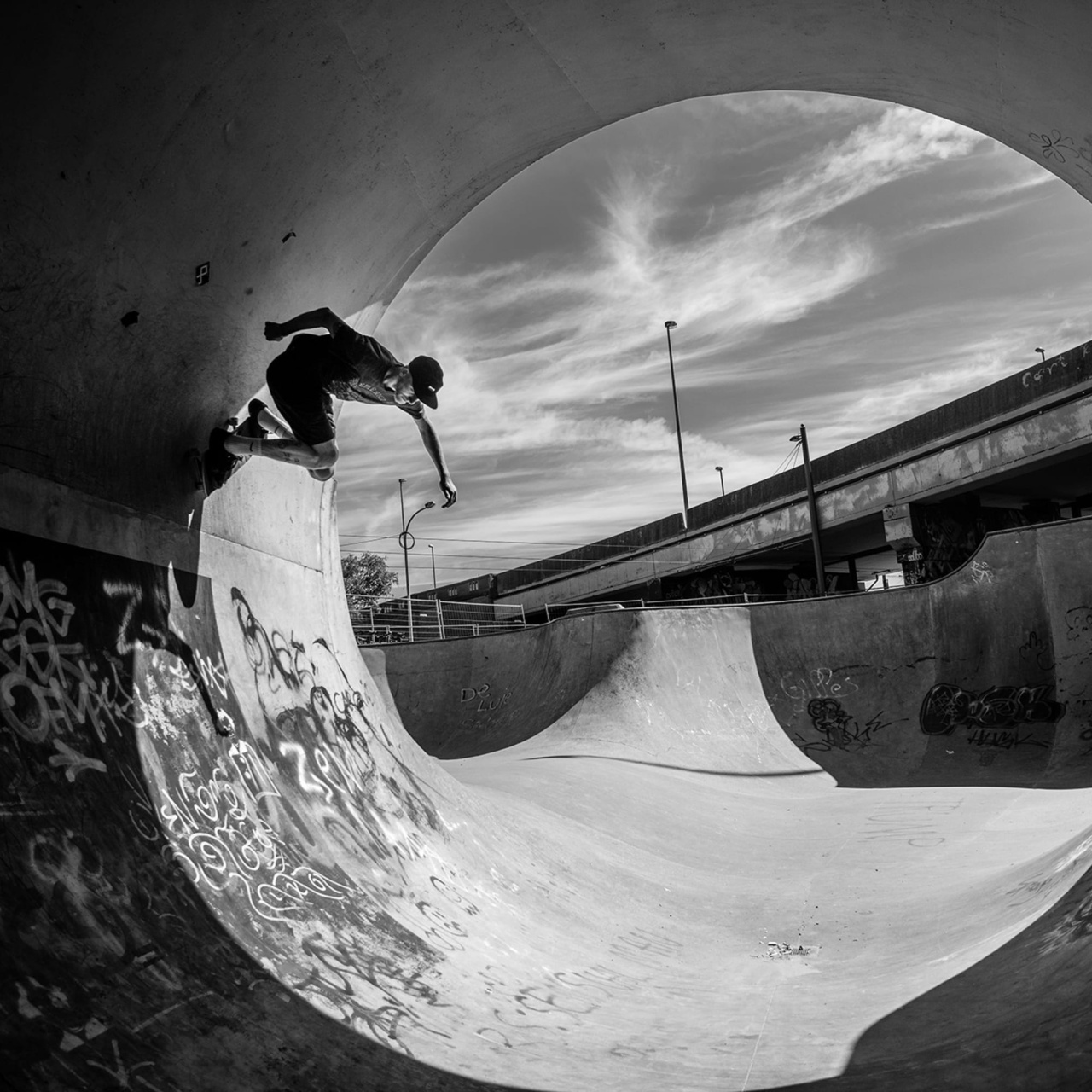 Fototapet, Skate Tunnel, Rebel Walls - 2