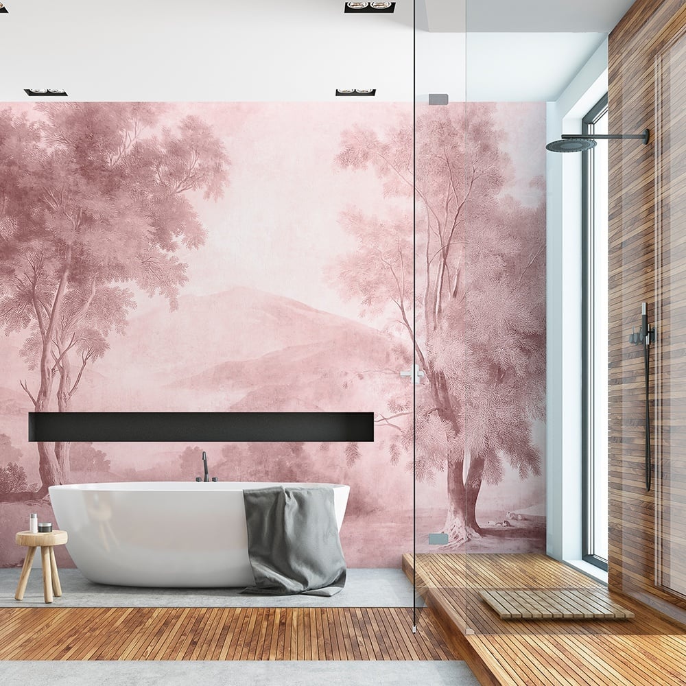 Fototapet Solitary Tree, Rose - personalizat, VLAdiLA - 3