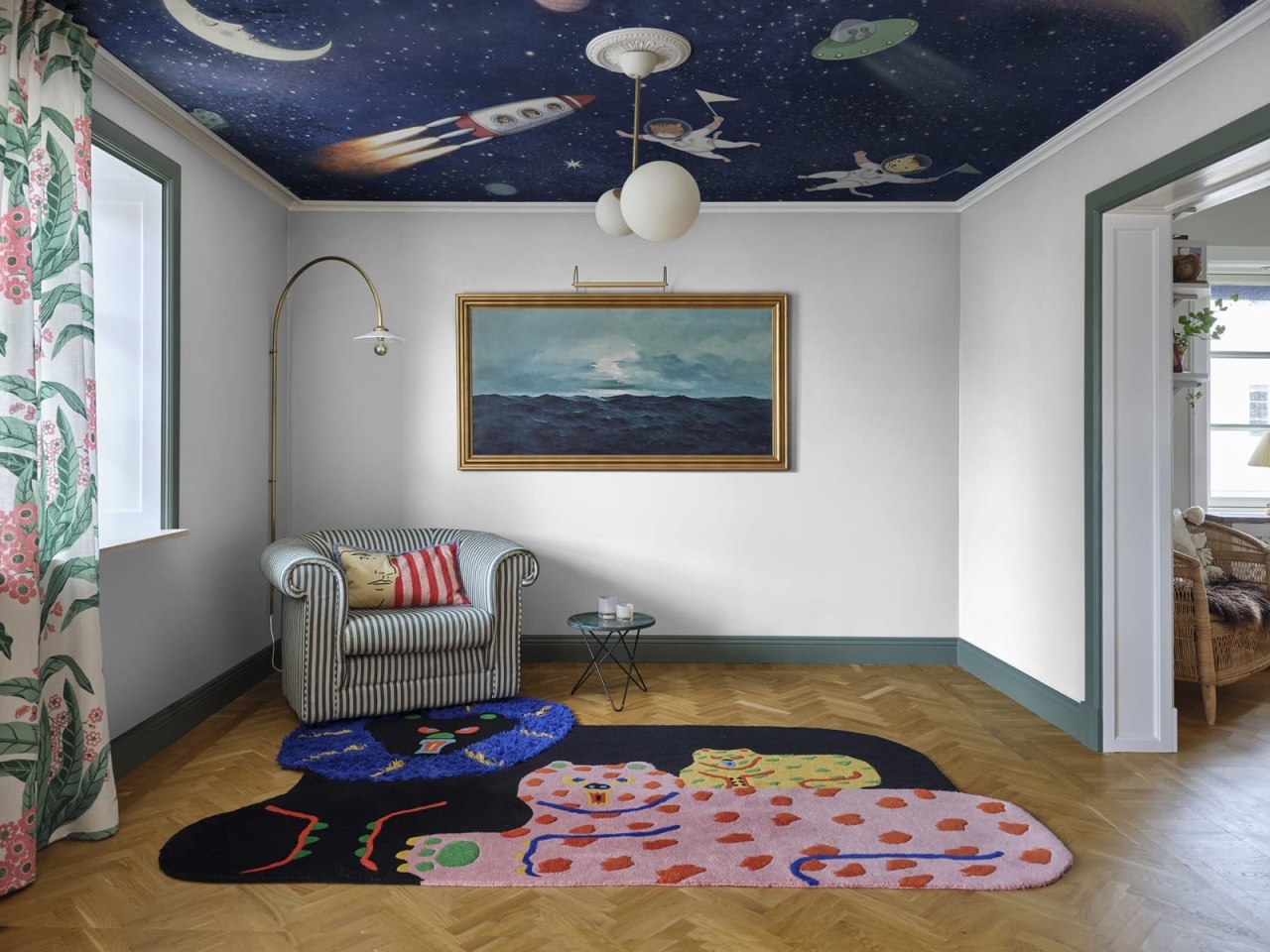 Fototapet, Space Cats, Dark Blue, Rebel Walls - 3