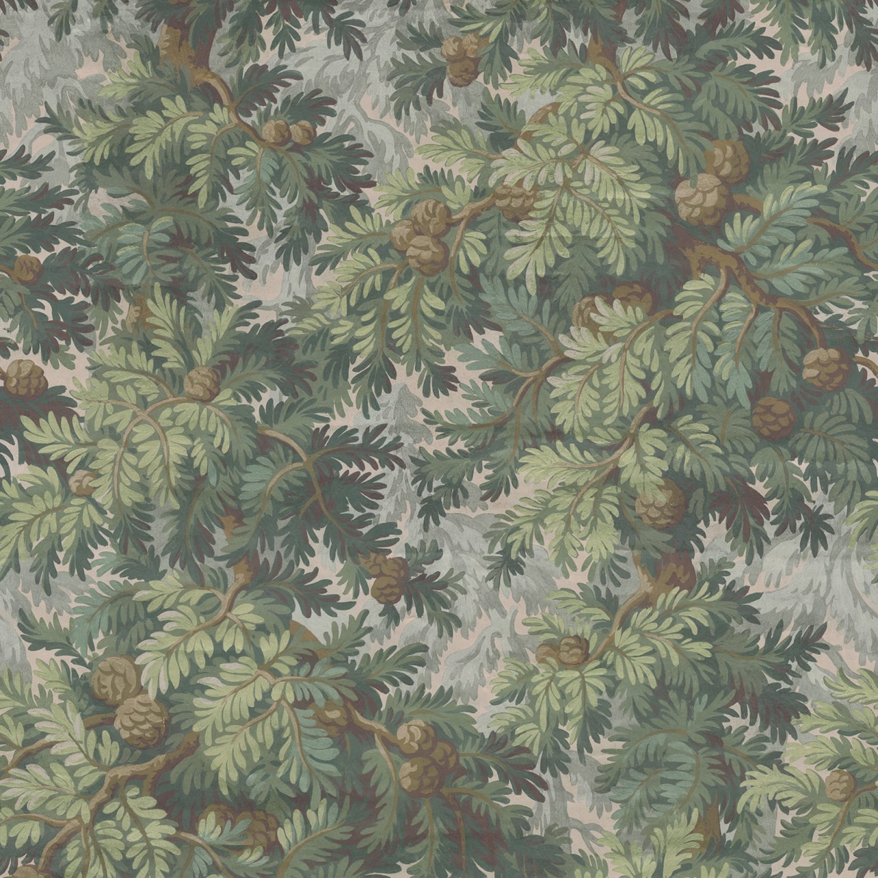 Fototapet, Spruce Forest, Green, Rebel Walls - 2