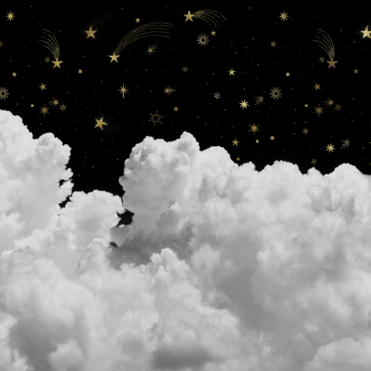 Fototapet, Star Cloud Night, Rebel Walls - 2