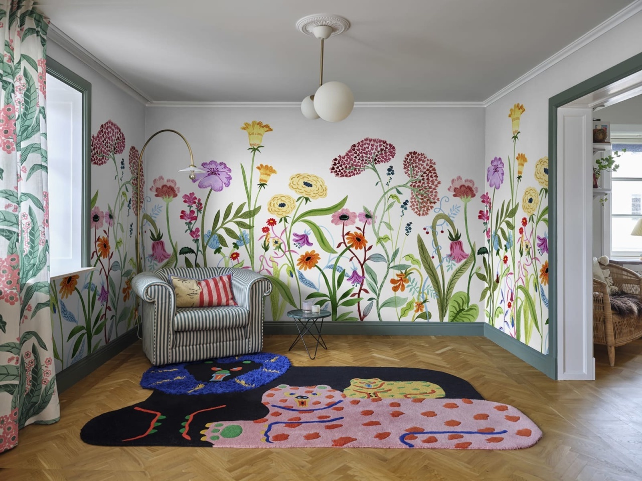 Fototapet, Summerfield, Multi, Rebel Walls
