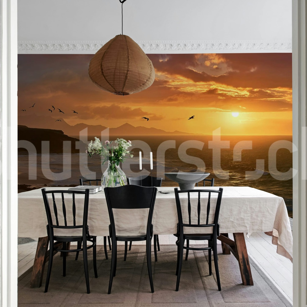 Fototapet, The Coast, Dusk, Rebel Walls - 3