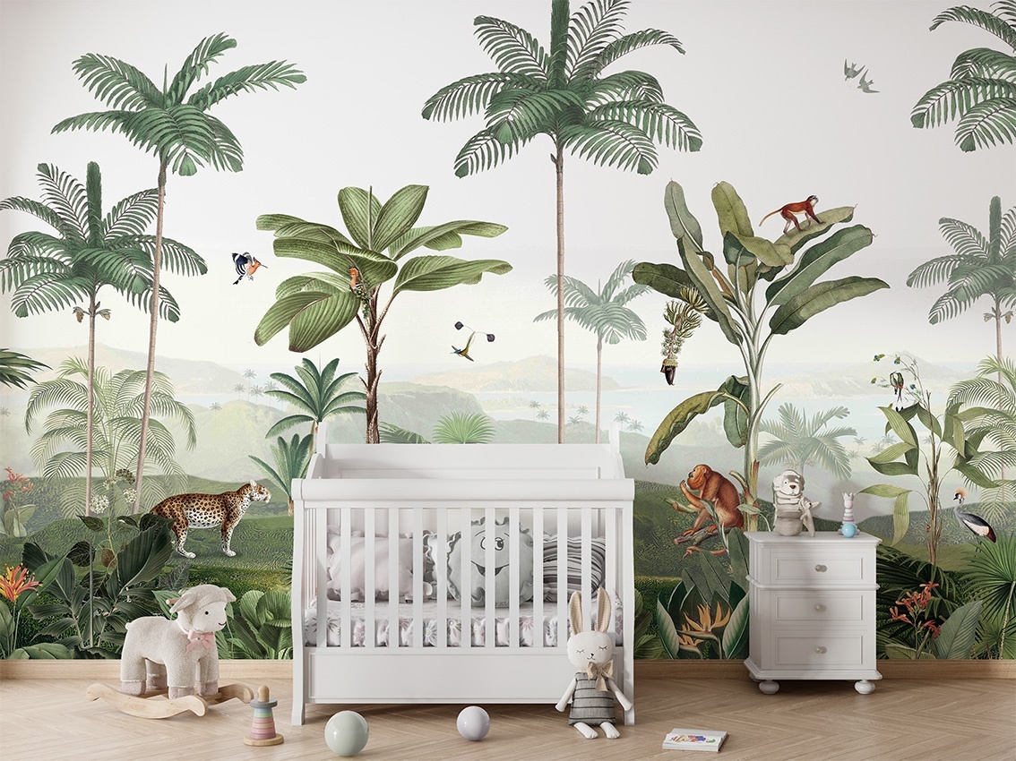 Fototapet Thrilling Tropics, Kikki Belle
