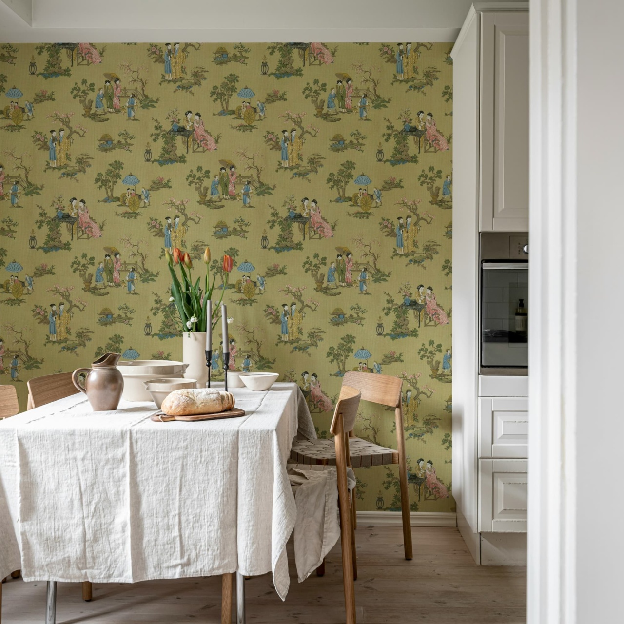 Fototapet, Toile Conversation, Brown, Rebel Walls - 3