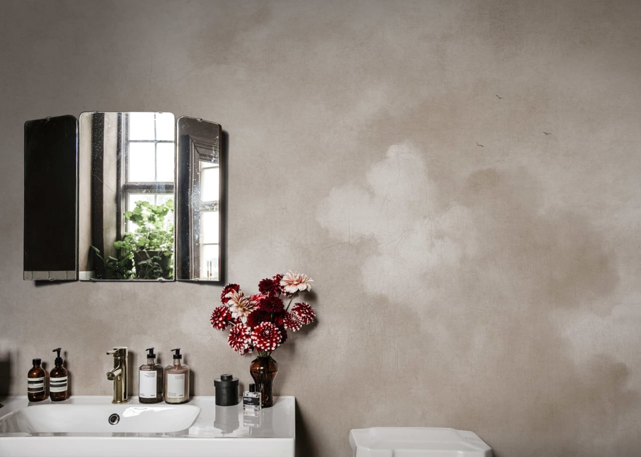Fototapet, Vintage Clouds, Beige, Rebel Walls - 3