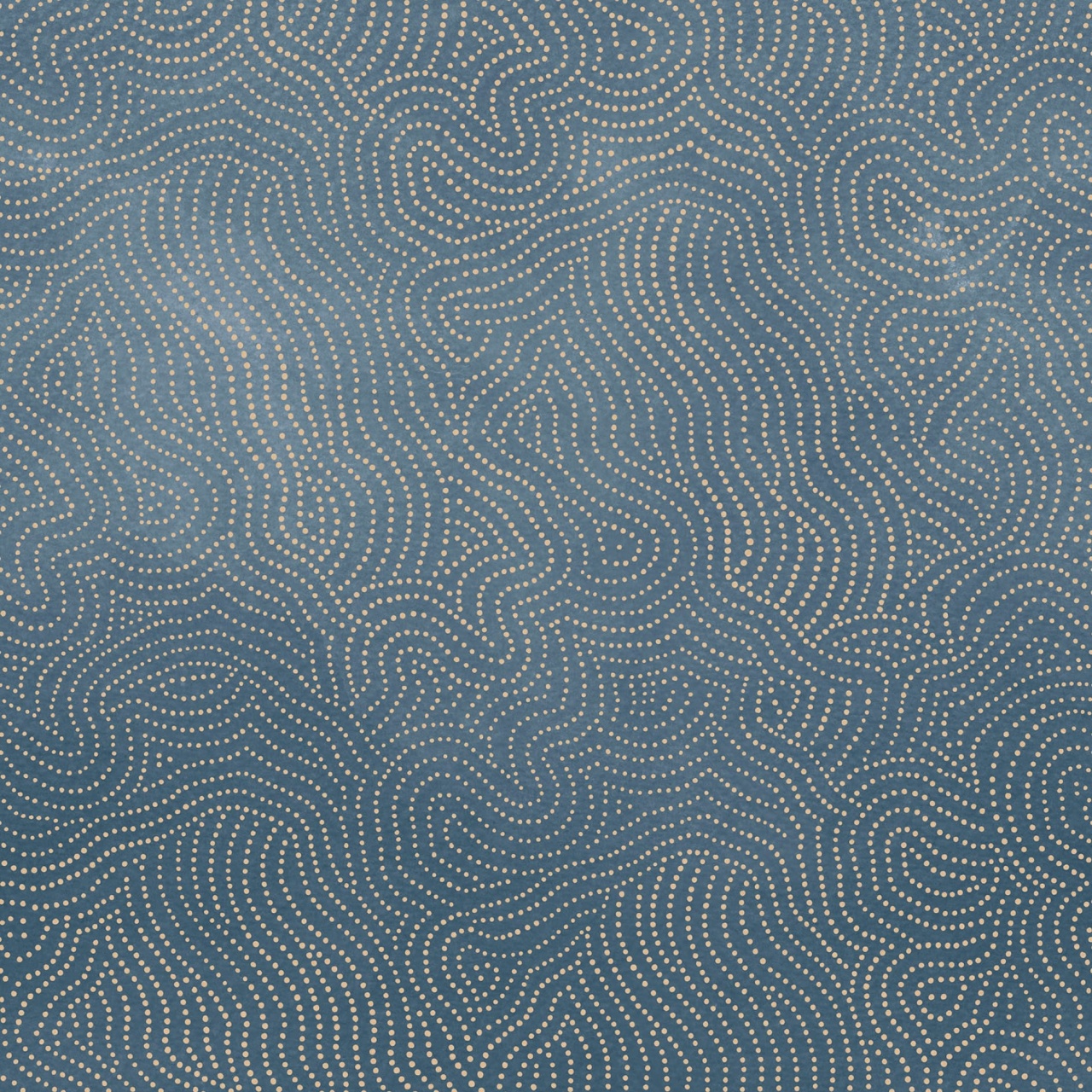 Fototapet, Wiggly Dots, Blue, Rebel Walls - 2