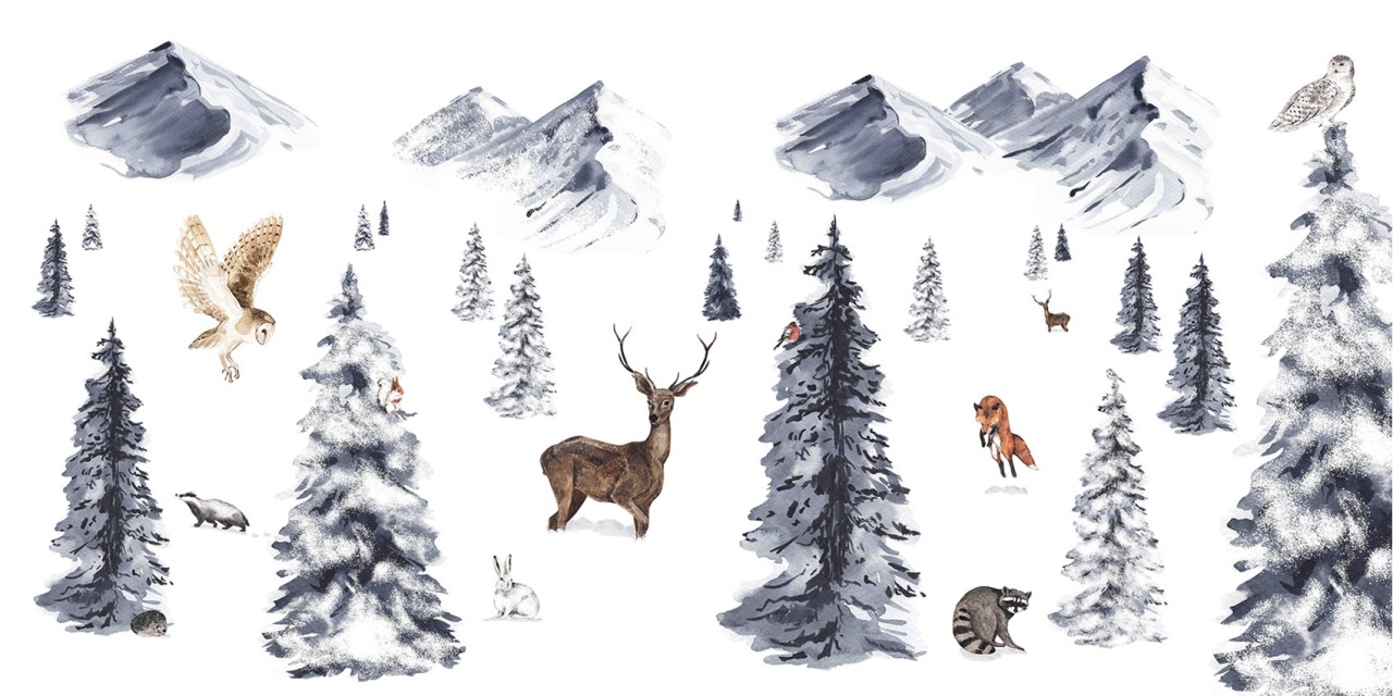 Fototapet Winter Wonderland, Kikki Belle - 2