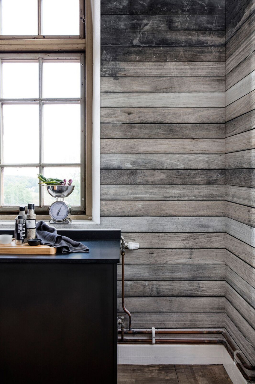 Fototapet, Worn Wood, Rebel Walls