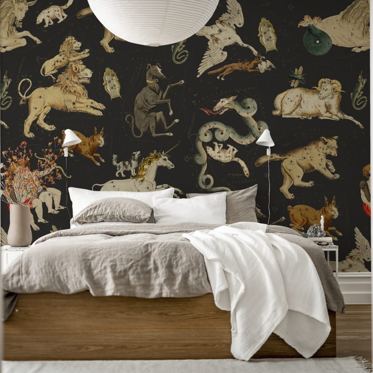 Fototapet, Zodiac, Night, Rebel Walls - 3