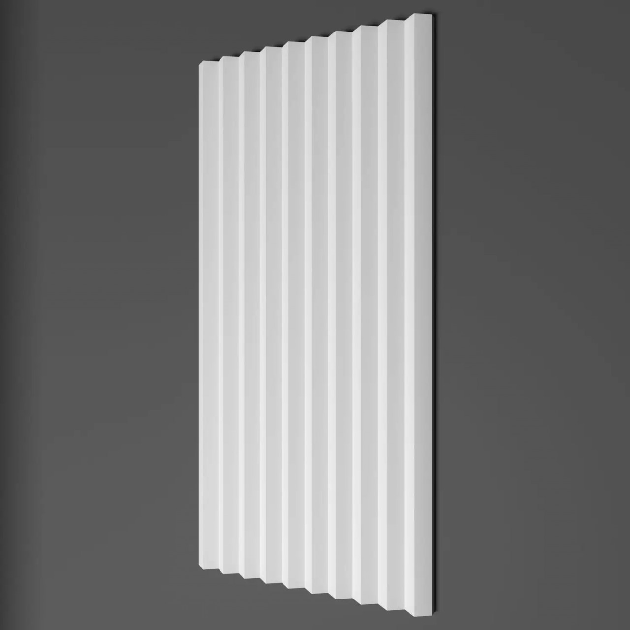 Panou decorativ 3D din poliuretan, model Riflaj W370 - 25x1.6x280 cm - 2 | YEO