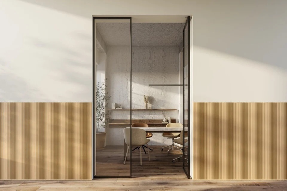 Panou riflaj decorativ 3D, model Moon - 12.2x1.2x270 cm - 4 | YEO