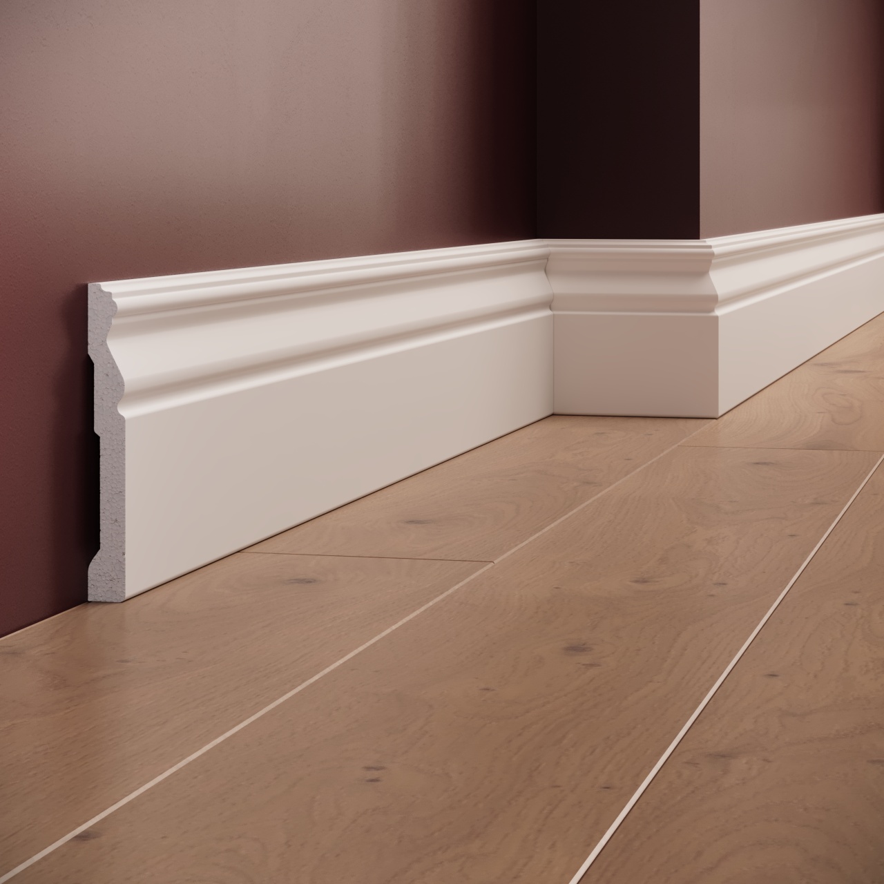 Plinta decorativa S14 New - 12x1.5x200 cm