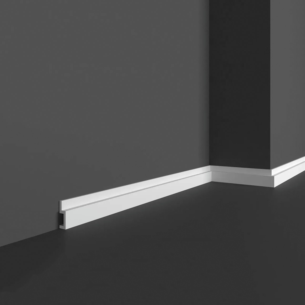 Plinta polimer rigid HCR503 - 3.8x1.2x200 cm - Img 1