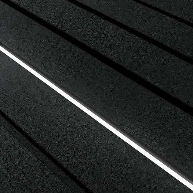 Riflaj decorativ Roca, Onyx Black, 270x25cm, Lamelio - 1 | YEO
