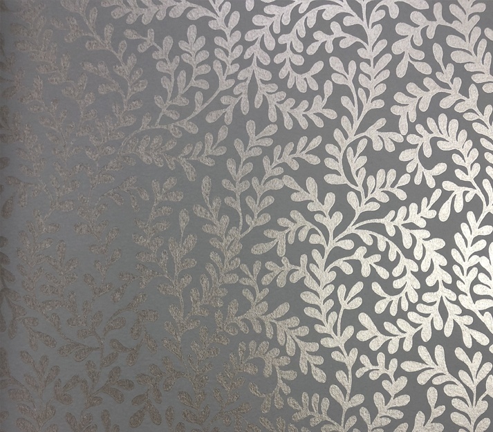 Tapet, Audley, Duck Egg Blue Luxury Leaf, 1838 Wallcoverings, 5.3mp / rola
