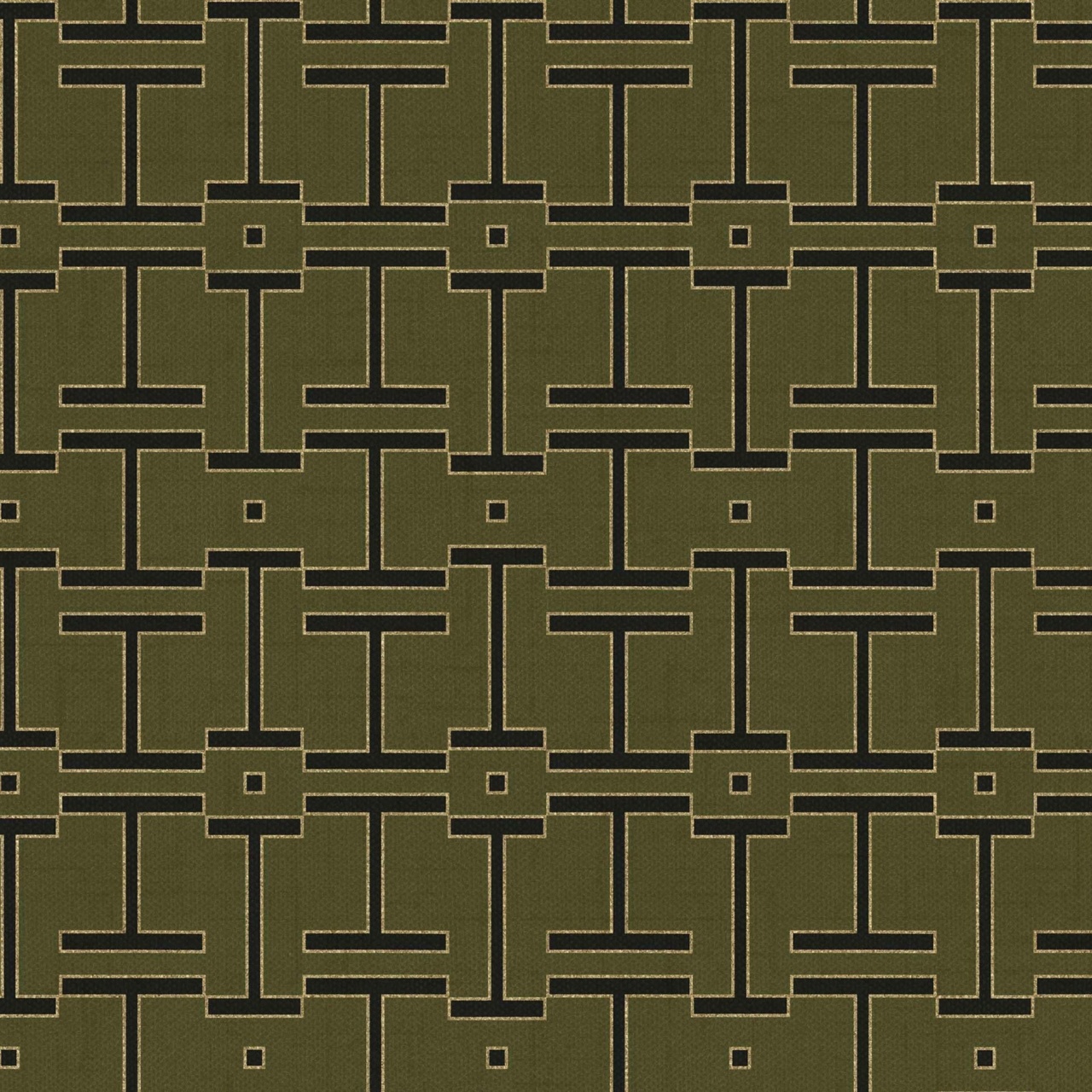 Tapet Grid, Olive, Coordonne, 5mp / rola - 2