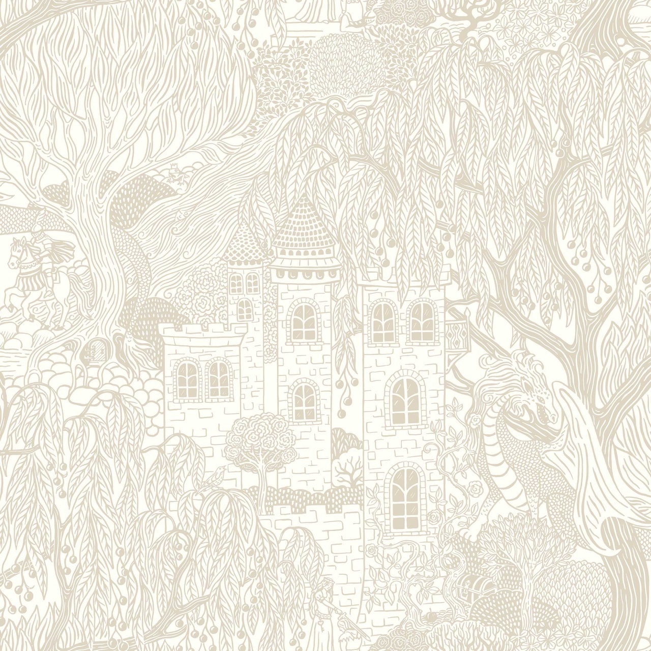 Tapet lavabil, Kingdom of the Willow 8143, 5.3mp / rola - 5