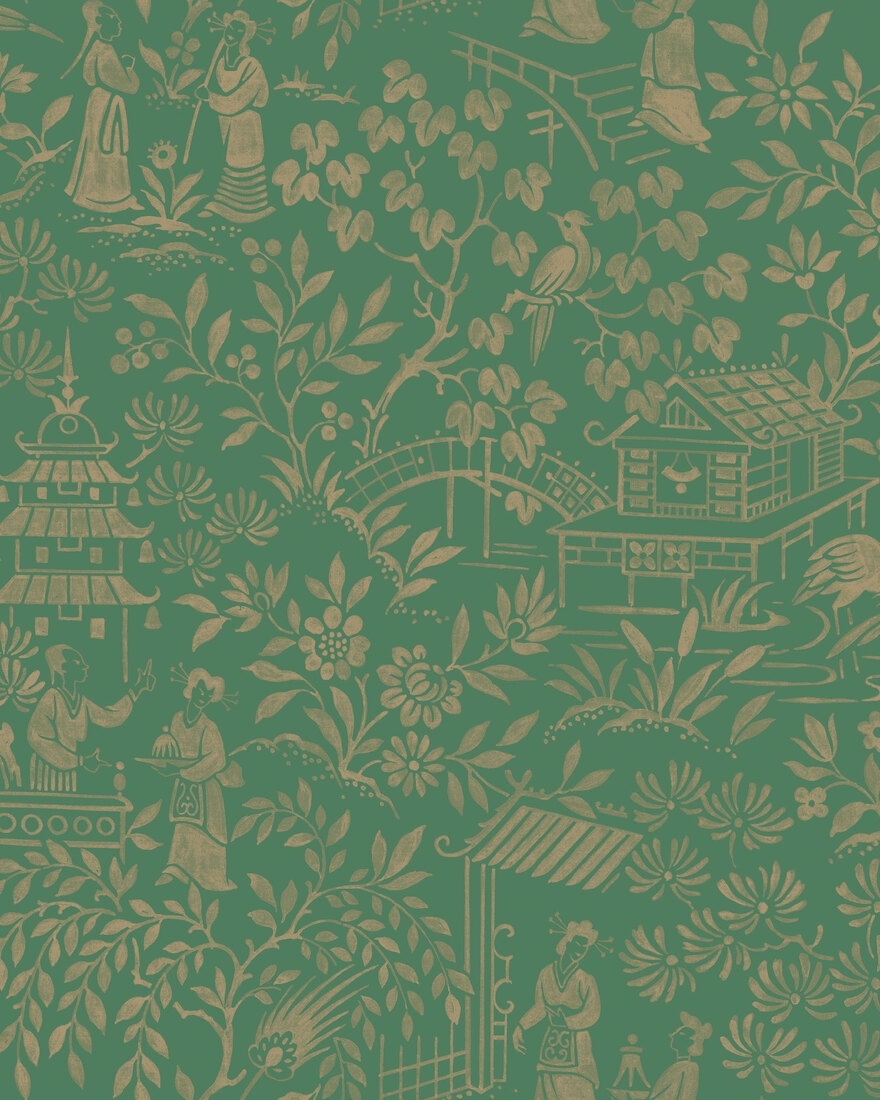 Tapet lavabil, Oriental Garden 4271, 5.3mp / rola - 2
