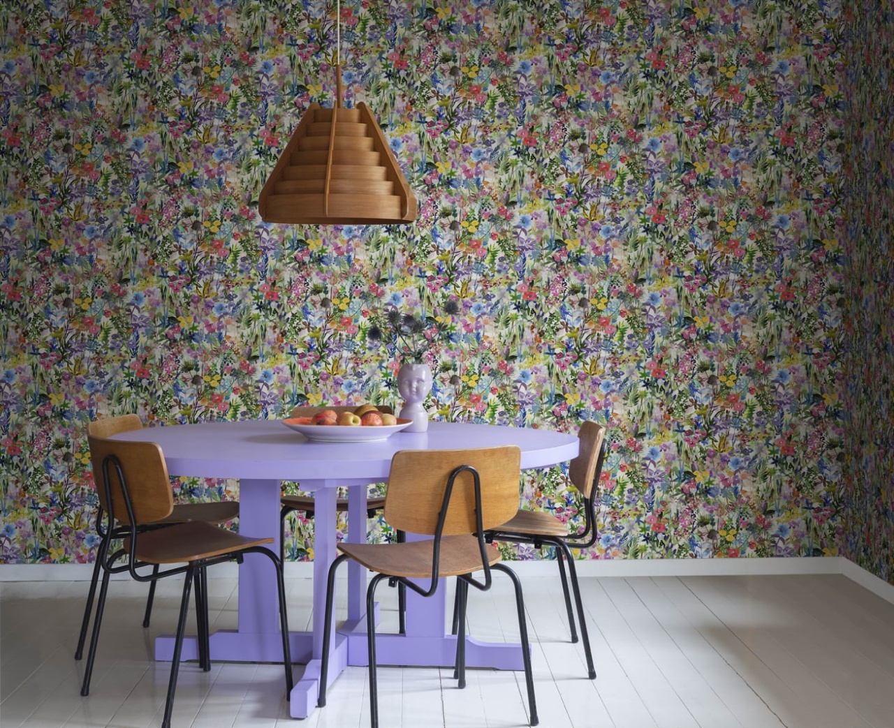 Tapet Poppy Meadow, Rainbow, Rebel Walls - 4