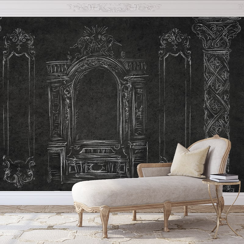 Tapet Saint-Michel Dark, VLAdiLA - 1 | YEO