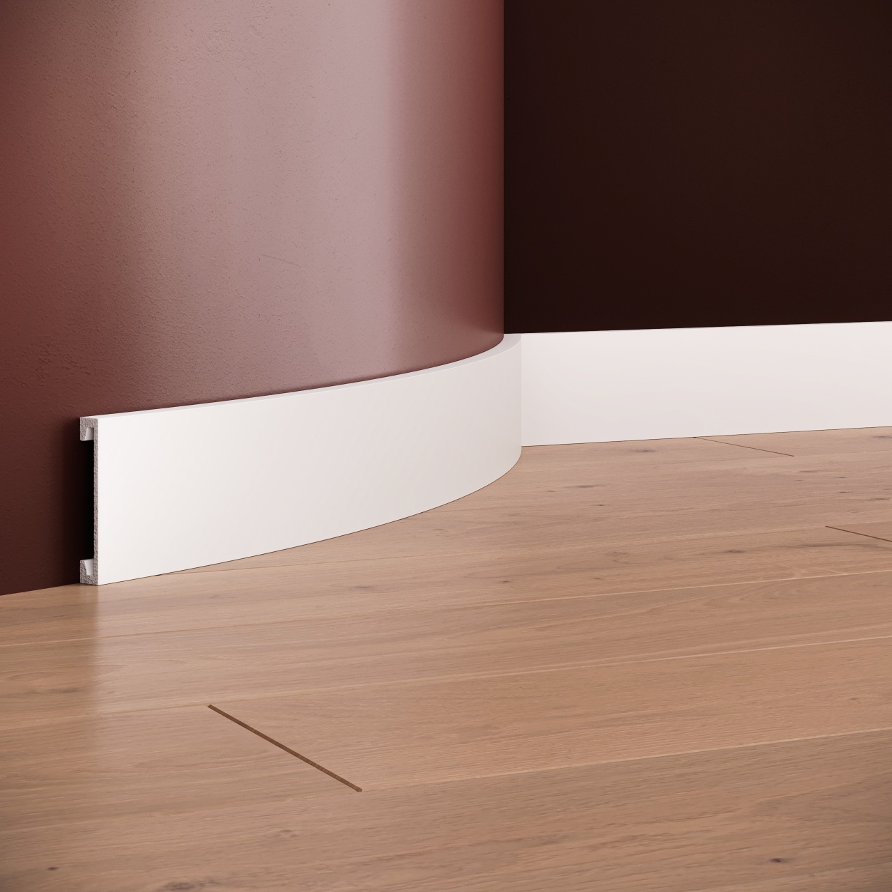 Brau decorativ din poliuretan flexibil B25F - 7x1.2x200 cm - 1 | YEO