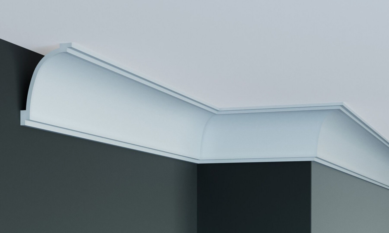 Cornisa decorativa din poliuretan P893 - 9x6.5x200 cm - 1 | YEO