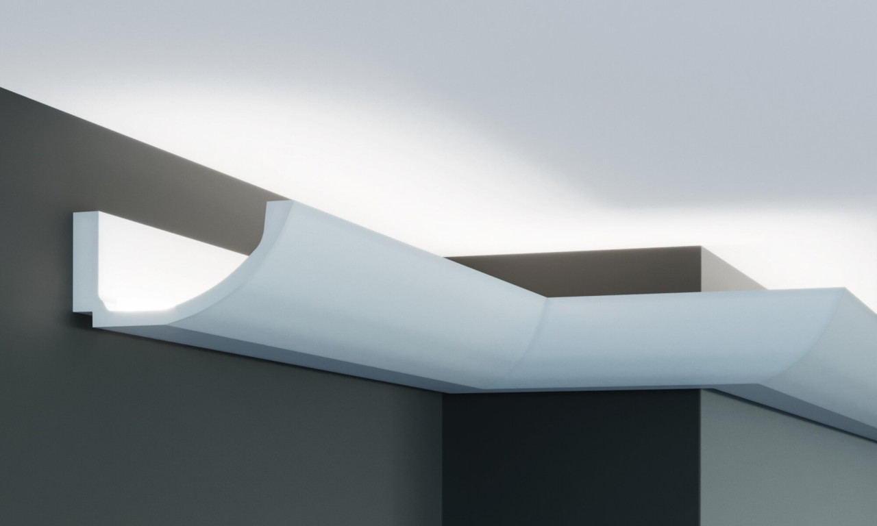 Cornisa decorativa P883 - 6x12.5x200 cm - 4 | YEO