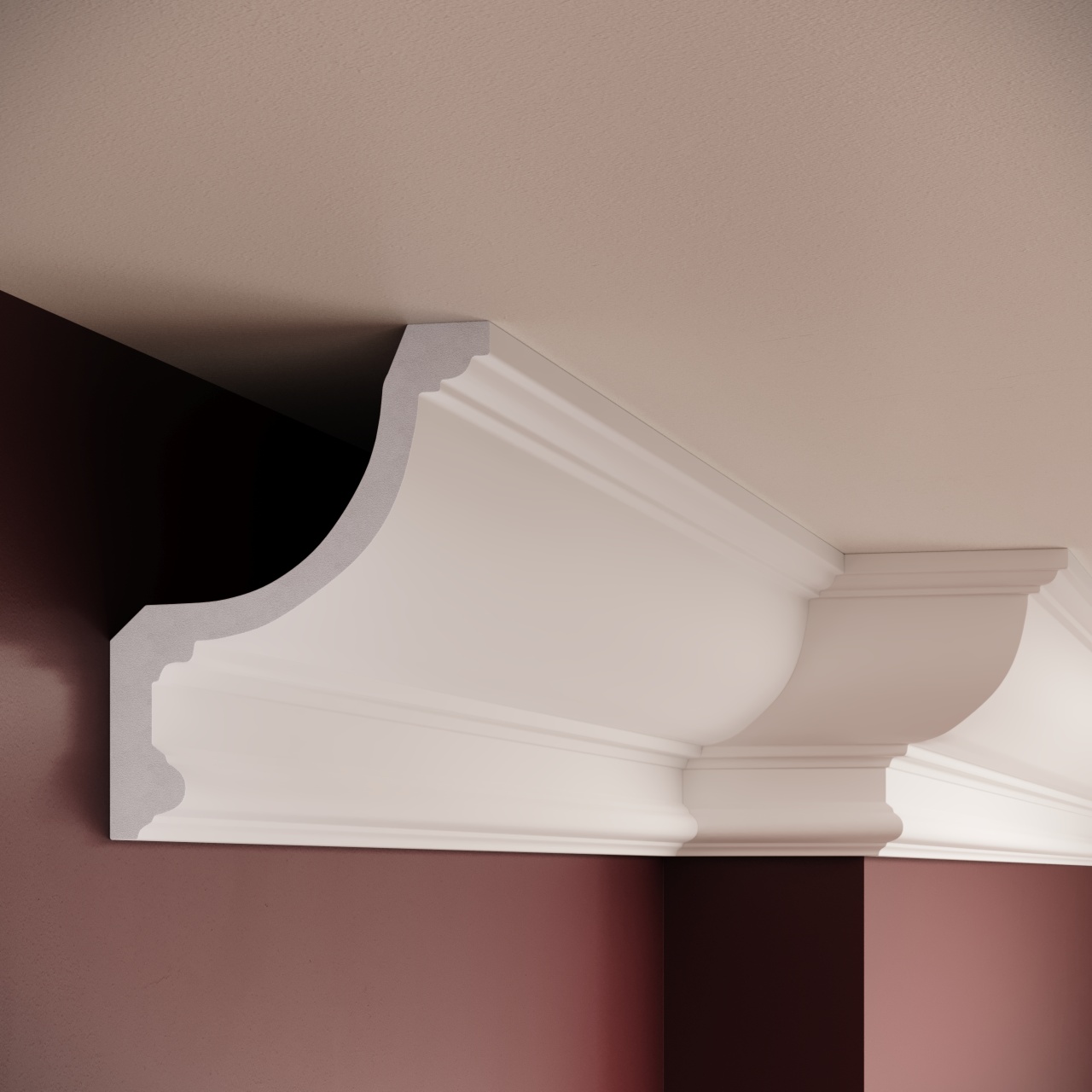 Cornisa decorativa P901 - 15x12.2x244 cm