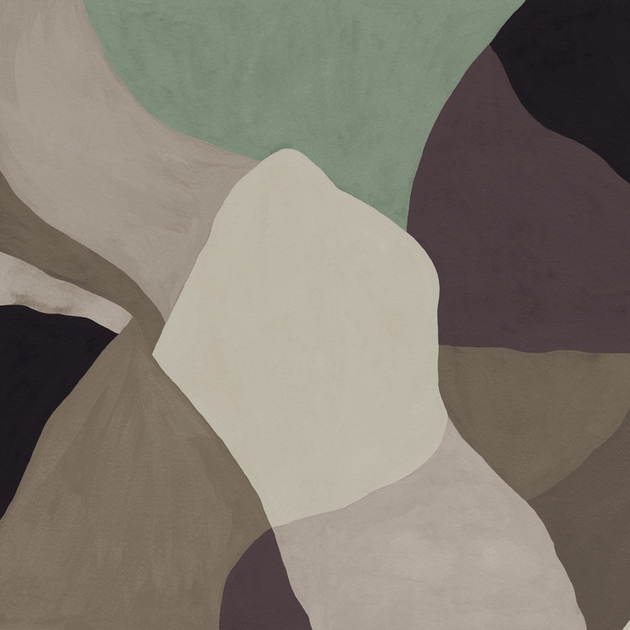 Fototapet, Abstract Fields, Brown, Rebel Walls - 2