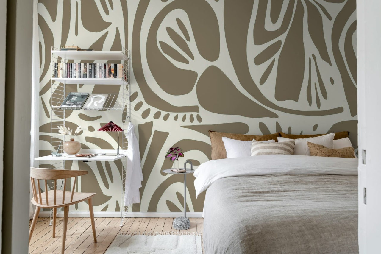 Fototapet, Abstract Forms, Nougat, Rebel Walls
