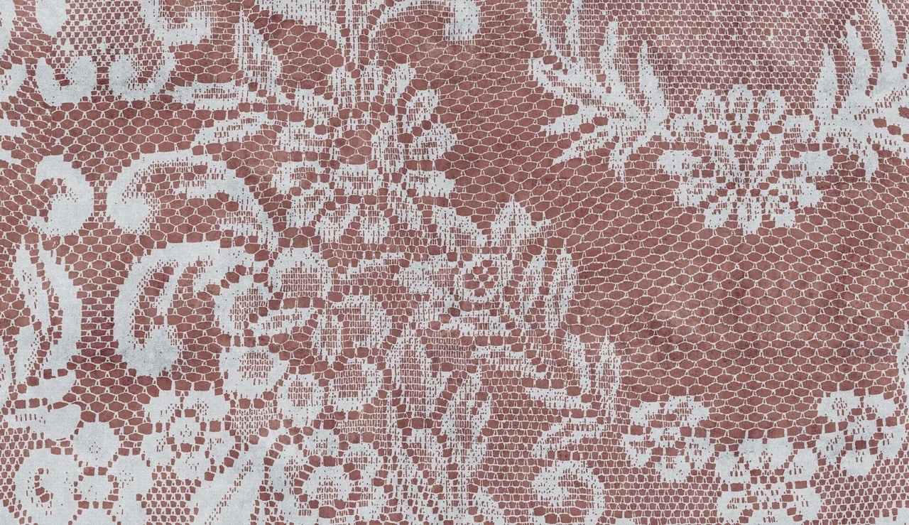 Fototapet Ajur (Red) - personalizat, VLAdiLA - 2