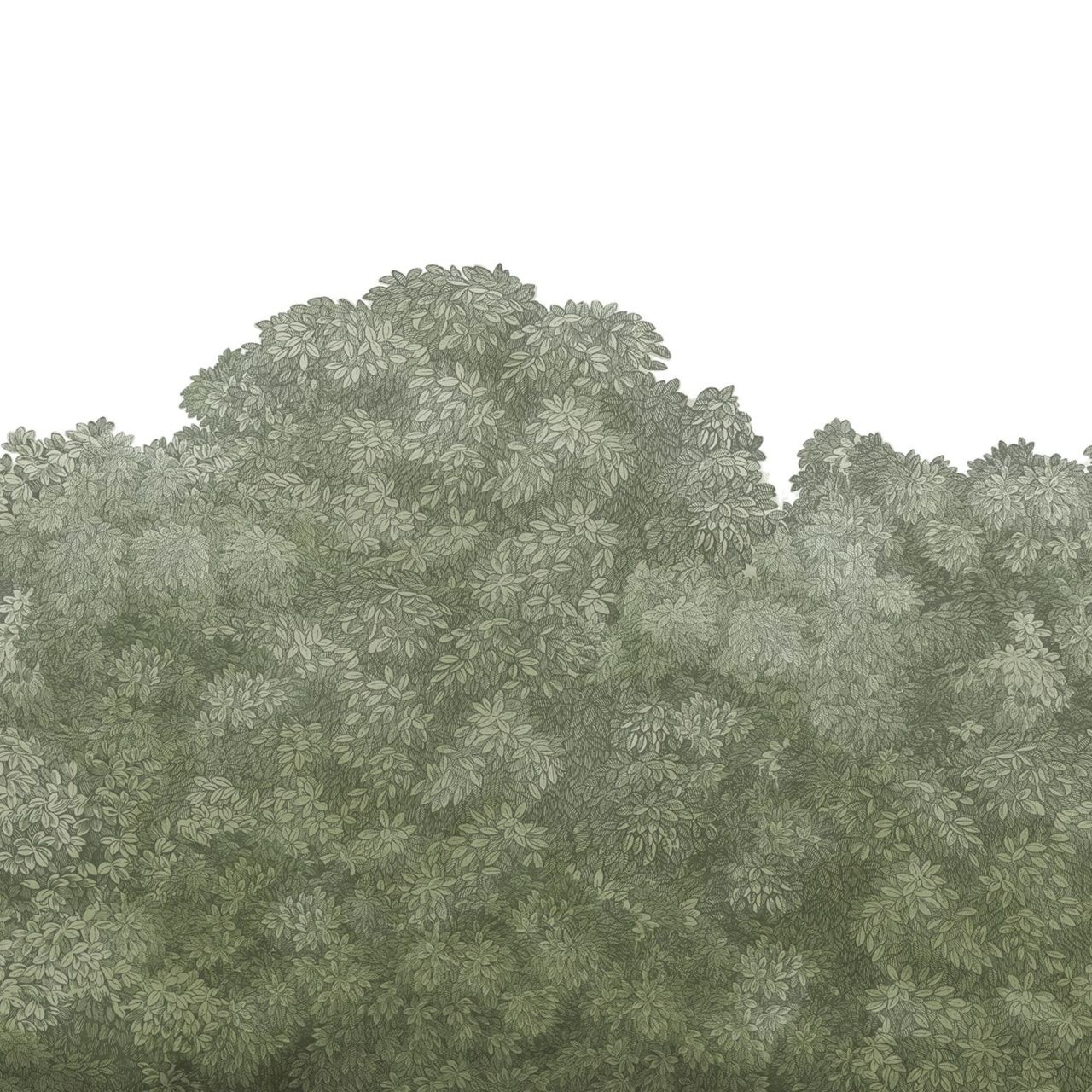 Fototapet, Belle Buisson, Green, Rebel Walls - 2