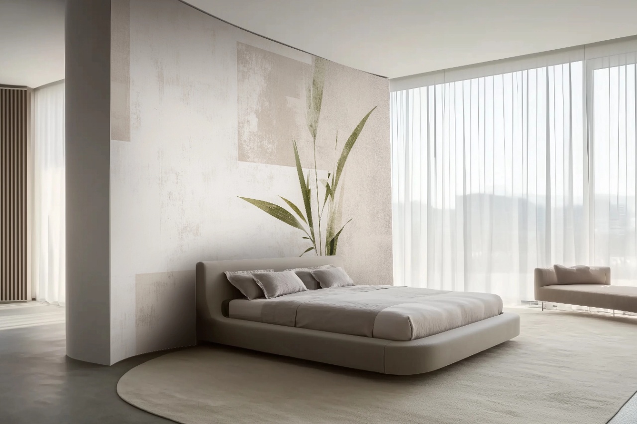Fototapet Botanic Beige Naturel Nacre Rêve BNN203 - 2
