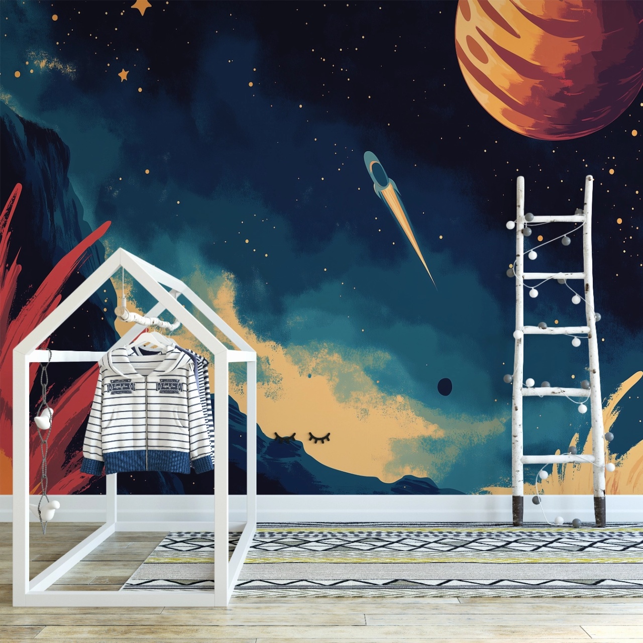 Fototapet copii, Space Journey 012