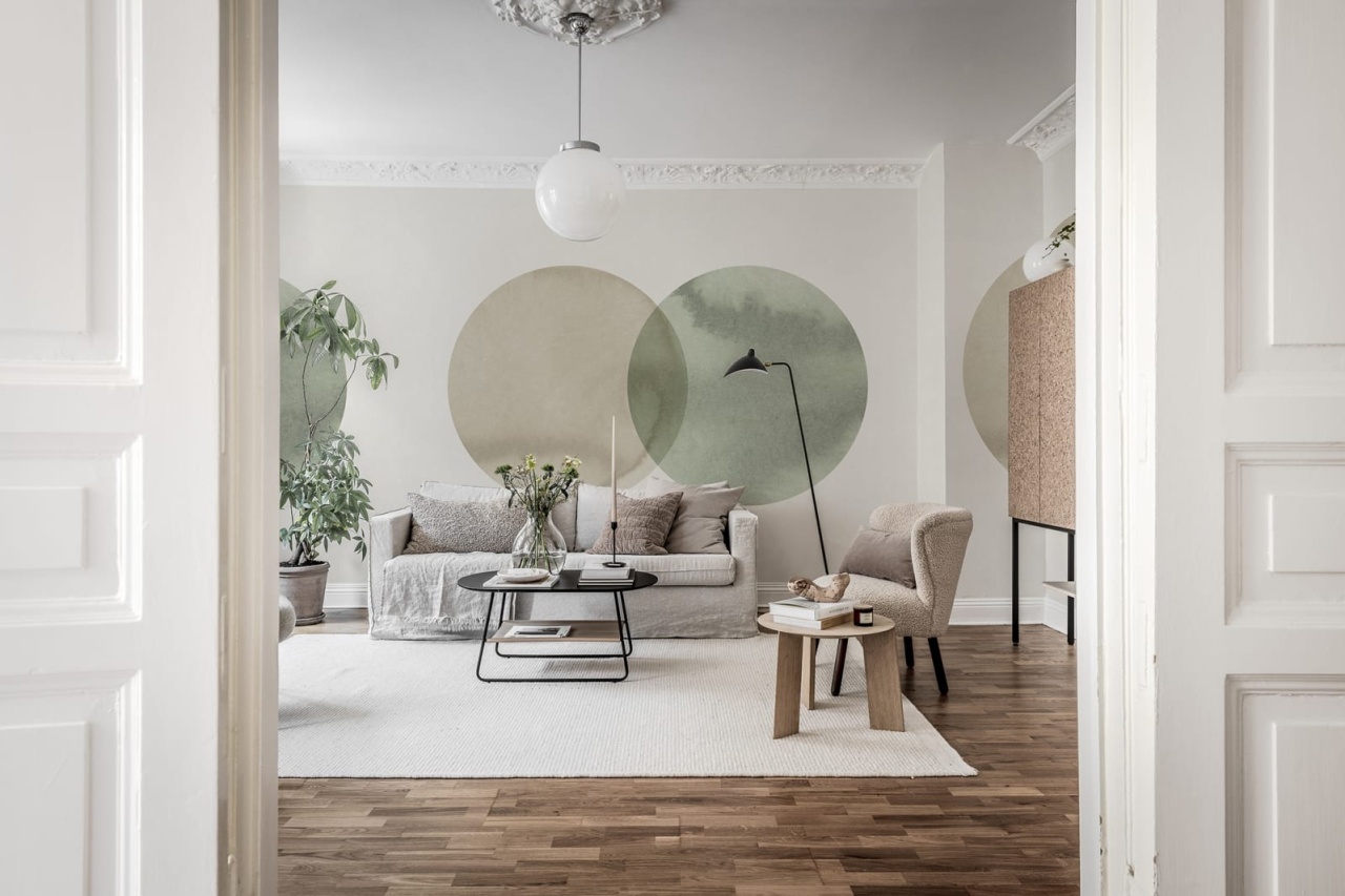 Fototapet, Eclipse, Beige Green, Rebel Walls - 4