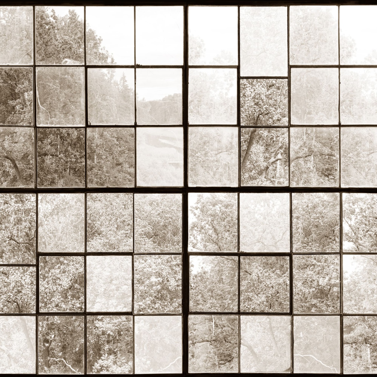 Fototapet, Factory Window, Sepia, Rebel Walls - 2