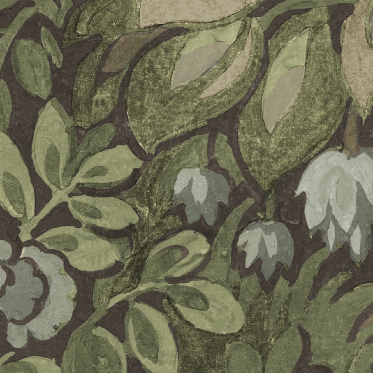 Fototapet, Flower Tree, Green, Rebel Walls - 4