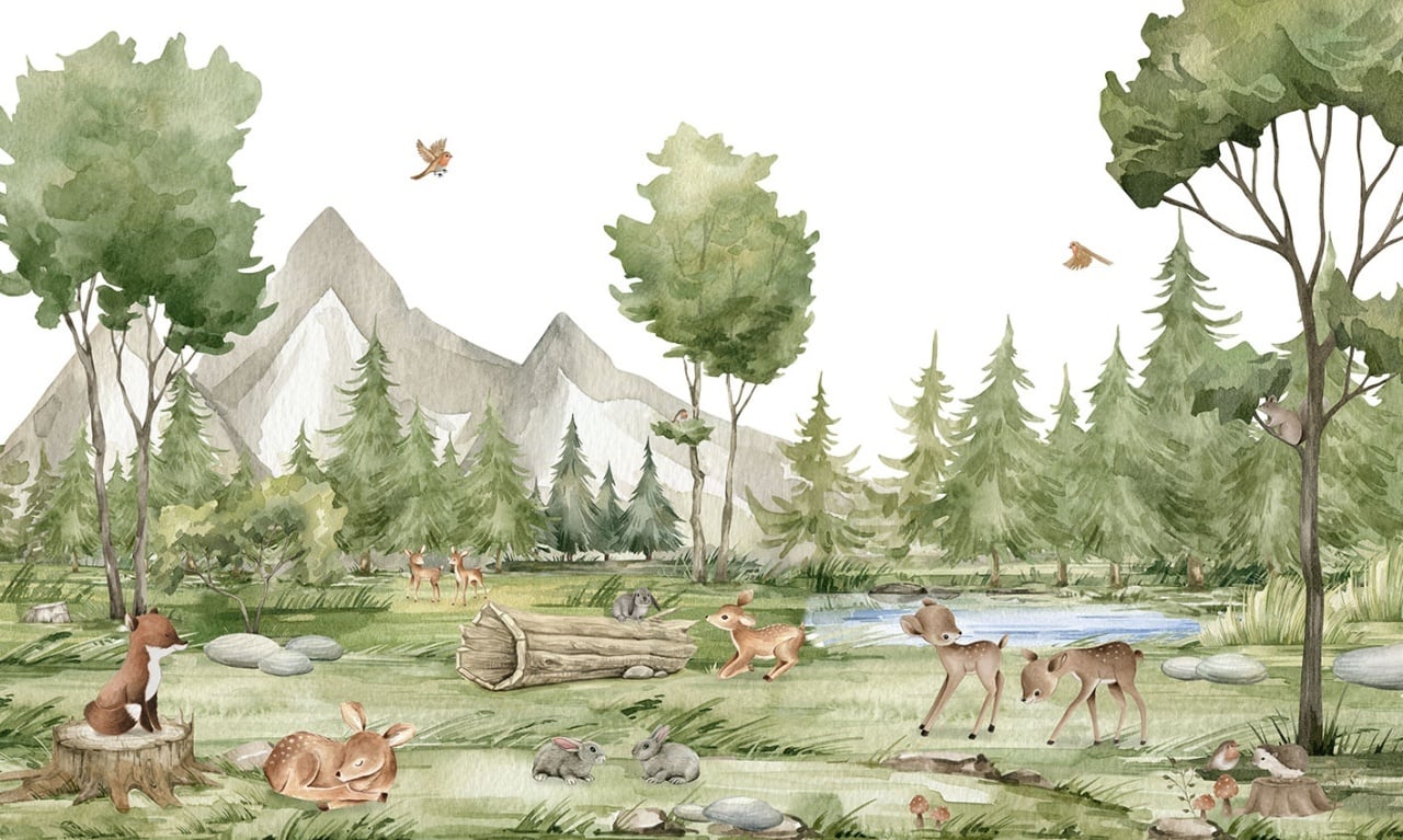 Fototapet Forest Joy, Oliver Robins - 2